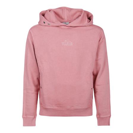Woolrich Pink American Sweatshirt Pink, Herre Hættetrøjer