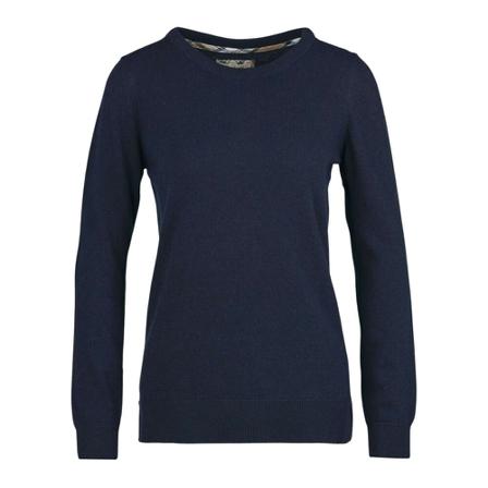 Barbour, Round-neck Knitwear Niebieski, Kobieta, Rozmiar: XS