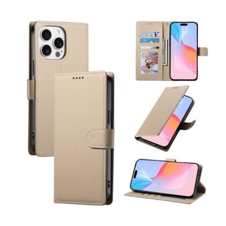 RFID-suojattu nahkakotelo iPhone 17 Prolle