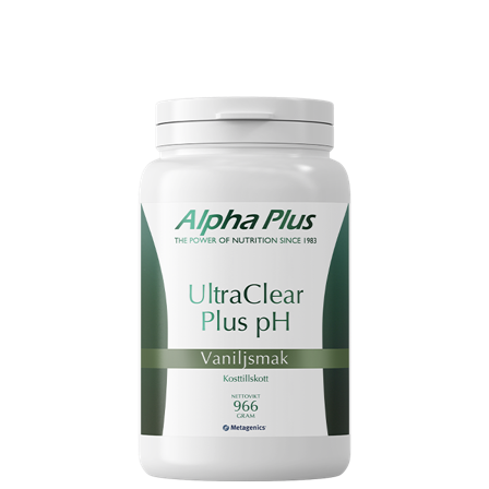 Alpha Plus UltraClear Plus PH Vanilja, 925 grammaa