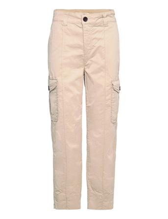Madisane Paper Cargo Trousers Cargo Pants Beige MOS MOSH