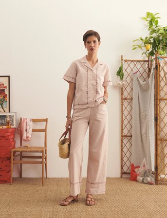 Maison Labiche Oudin Pants - Beige - M