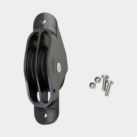 Seldén Double Sheave Box (2 x ø70x13) Incl screws (505-053-03)