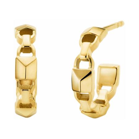 Michael Kors Earrings Gul, Dame Øreringe, Størrelse: ONE Size