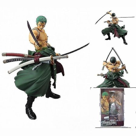 Anime Figur One Piece Zoro Action Figur Roronoa Zoro Figur Skulptur Dekoration Statue Dukke Model Collecle (multi optional) A