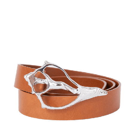 Rodebjer Shell Skärp Dam Brun ONESIZE