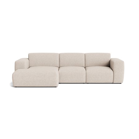 Aurelia chaiselong sofa, venstrevendt - Aragon Beige - 295x160x78 - Sofa, chaiselong