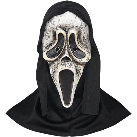 keland Scary Ghostface Mask Scream Mask Creepy Halloween Cosplay Prop