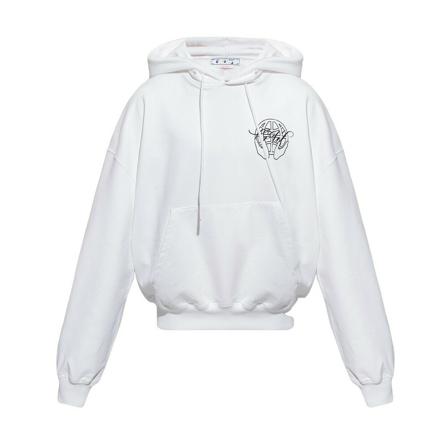 Off White Sweatshirts & Hoodies Hvid, Herre, Størrelse: XL