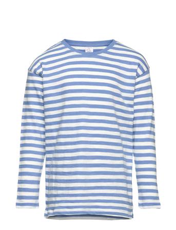 Top Ls Essential Stripe T-shirts Long-sleeved T-shirts Multi/mønstret Lindex