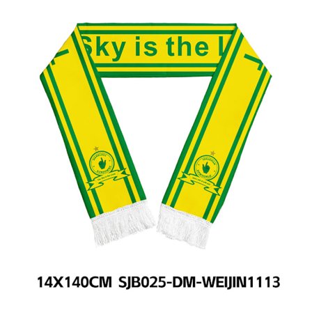 SFC-tørklæde til fodboldfans, lagklubbens supporter, vifter med tørklædet og hepper på holdet med flaget