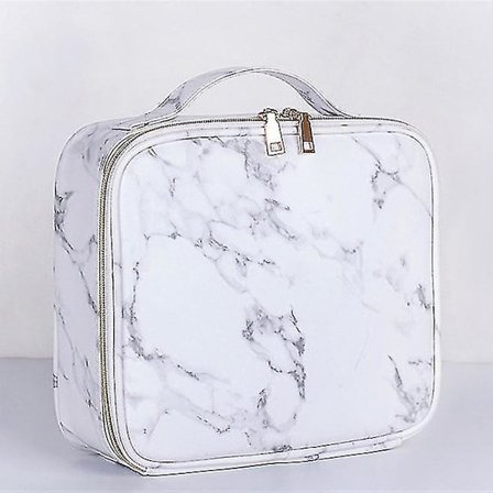 Multifunktionel kosmetikpung, weekend, bærbar makeupbørste, toiletartikelarrangør, håndtaske, rejse