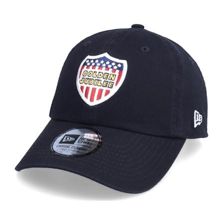 New Era - Golden Jubilee Mino League 9TWENTY Navy Dad Cap Unconstructed Blue Cap - @ Hatstore