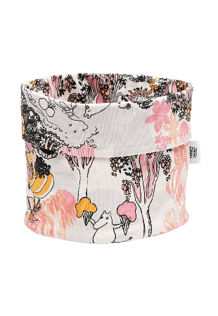 Arabia Mumin Förvaringskorg Rosa, D20 cm, Gots Förvaring Flerfärgad 20 CM