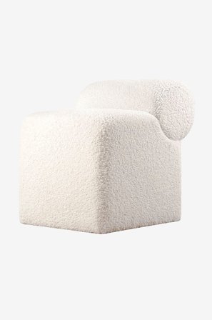 Homitis - Puff-Leo - Vit - Fotpallar & puffar - Från Homeroom