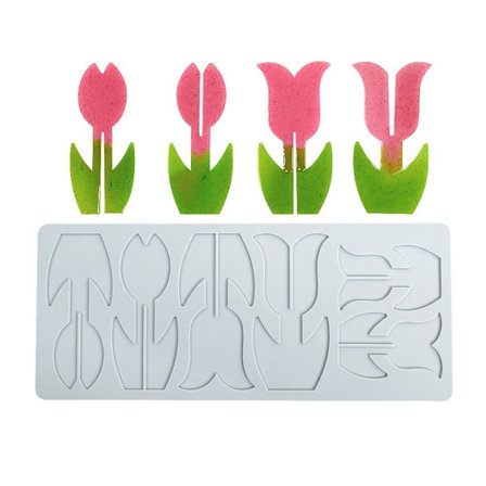 Kake Blondeform Silikonform Kakedekoreringskant