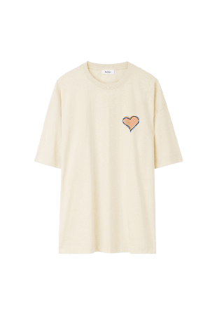 Rodebjer Love Letter Tee T-shirts & toppar Dam Vit XS