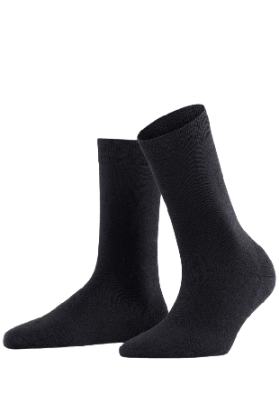 Falke Softmerino Sock Sockor Dam Svart 37-38