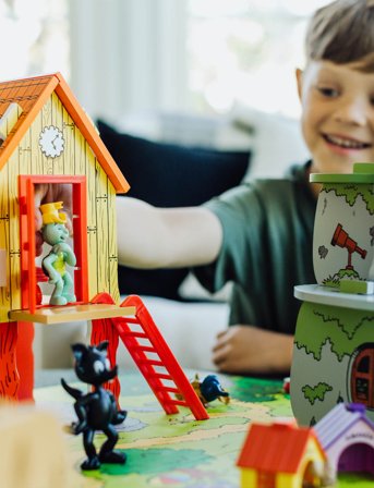 Bamse Skalman Figurset - Multi/patterned - 22-70MM