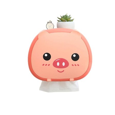 Väggmonterad ansiktsvävnadshållare enkel hållbar