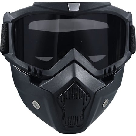 Uusin malli 2025 Airsoft, Paintball Kokokasvotaktinen Maski, Irrotettavat Maskit Suojalaseilla Moottoripyöräilyyn Pyöräilyyn Hiihtoon Halloween CS-