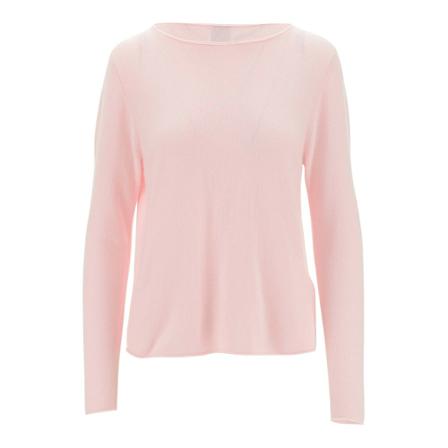 Allude Round-neck Strik Pink, Dame Striktrøjer
