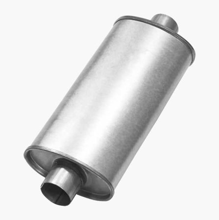 Biltema - Lyddemper aluminisert stål 64 mm