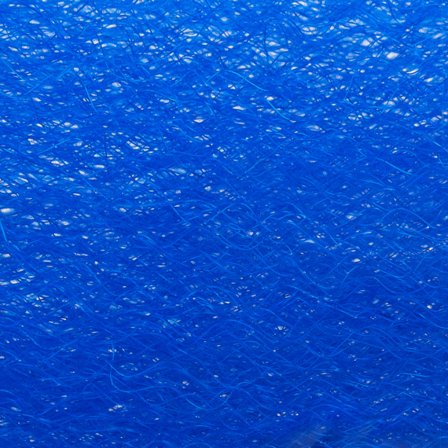 Strung Fuzzy Fiber - Neon Blue