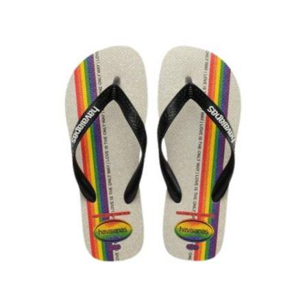 Havaianas TOP Pride Flip Flops Sort, Herre, Størrelse: 43 EU