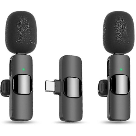 Maybesta Trådløs Slips Nål Mikrofon