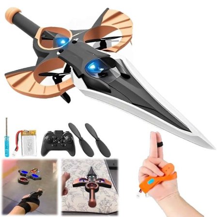 Uusi 2025 kauko-ohjattava lentokone, 2.4G lentävä miekka eleohjattava RC-temppuliidinlentokone, syntymäpäivälahjoja lapsille pojille