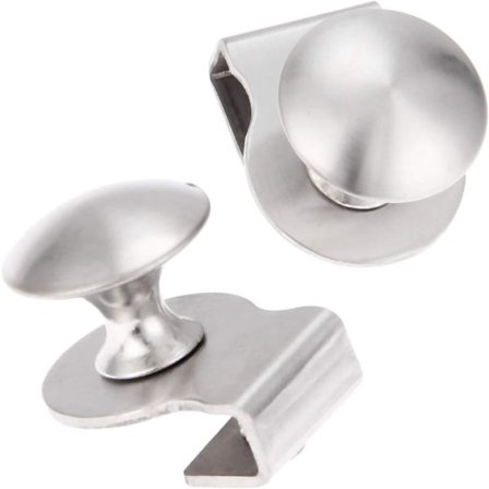 Dørhåndtak/klips/glassklips i rustfritt stål for glassdør 5-8 mm