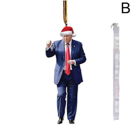 Høykvalitets President Dance Akryl Ornament 7,9 cm Miljøvennlig Hjemme- og Kontordekorasjonsgave