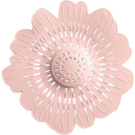 Suodatin Tukkeutumista estävä Must-have Hair Lattia- cover Pesuallas Viemäri Koti Kylpyhuone Siivilät Pesuallas Hedelmäsiivilä Kori (vaaleanpunainen, 