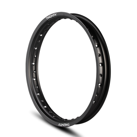 Twenty 7050 T6 Rear Rim 19" Black