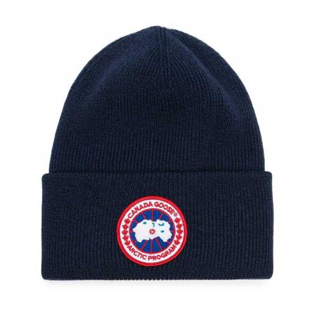 Canada Goose, Beanie Blauw, Heren, Maat:ONE Size
