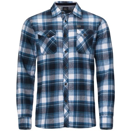 Elevenate Men's Cham Shirt Men long-sleeved shirts Blue S