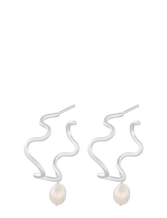Bay Earrings 8 Mm Silver Pernille Corydon