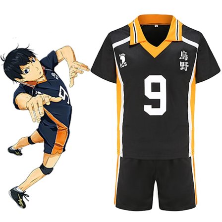 Anime Haikyuu Cosplay-asu Karasuno High School Lentopallo C HM