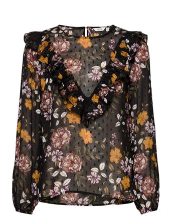 By Ginni Blouse Black B.young