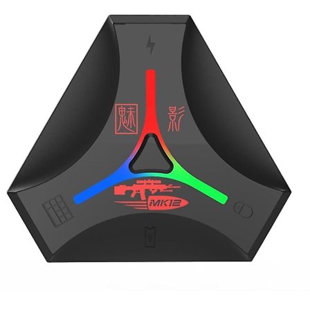 Mk12 Plug And Paly Gamepad Pubg Mobil Kontroller Gaming Tangentbord Mus Konverter Bluetooth 5.0 För Mobilspel