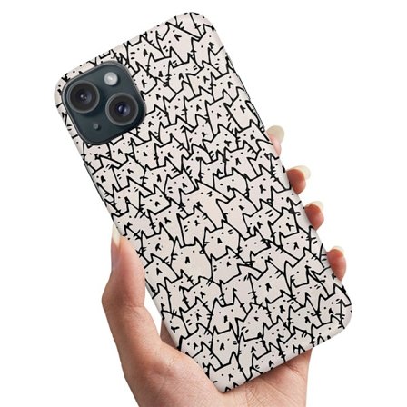 iPhone 15 Plus - Kuoret/Suojakuori Kissaryhmä