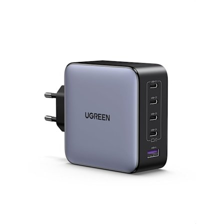 UGREEN 100W USB C Oplader Nexode 5-Port GaN Oplader