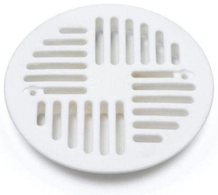 Purus P130 Rist 130 mm, til plastmåtte, Indendørs afløb