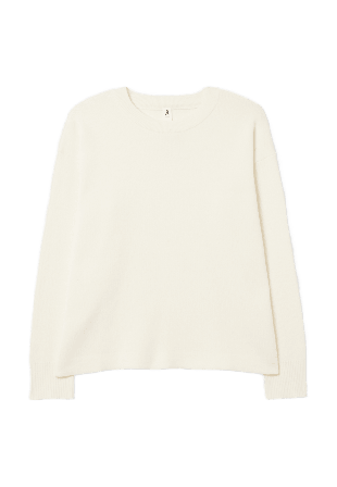 Å WOMAN Tröja YLVA Stickat Vit XL