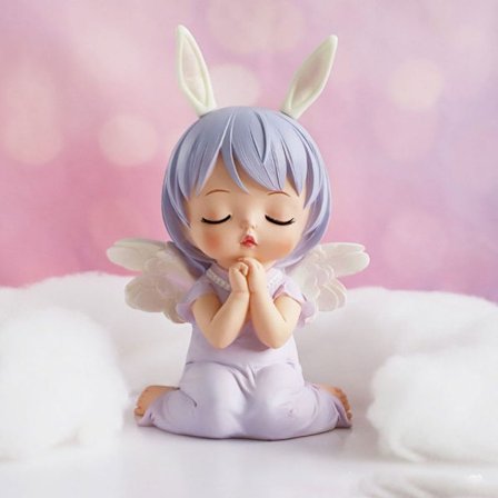 Prydnad för flickor i harts Heminredningsdekorationer B B