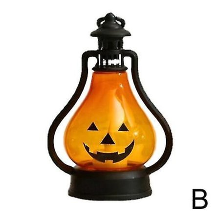 Halloween Lys Gresskar Hodeskalle Dekorasjon Led Lykt Prop Kreativ Bar Fest