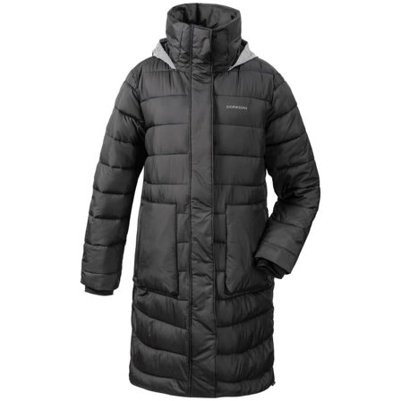 Didriksons Hilda Women's Puff Parka Women synthetic-lined parkas Black 42