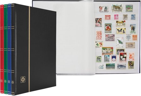 BASIC insticksbok - A4 - 16 hvide sider - tilfældige farver - Leuchtturm