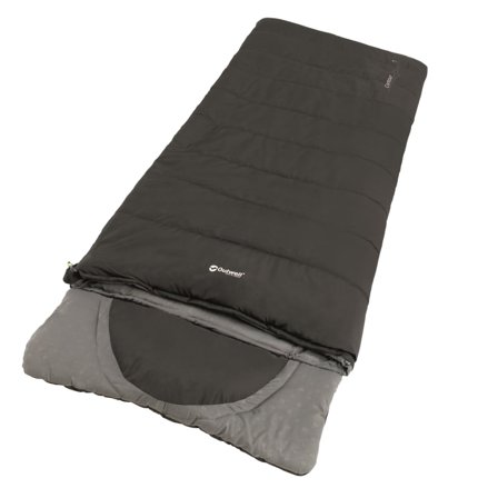 Outwell Contour synthetic sleeping bags Black Left Zip
